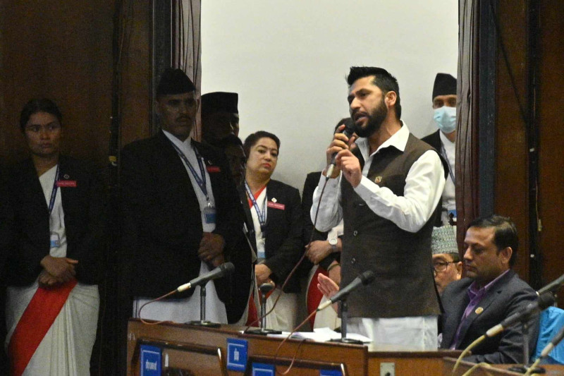 संसदमा रवि लामिछानेले भने- हामी प्रमुख प्रतिपक्षी भयौँ, खुसी छौँ (भिडियो)